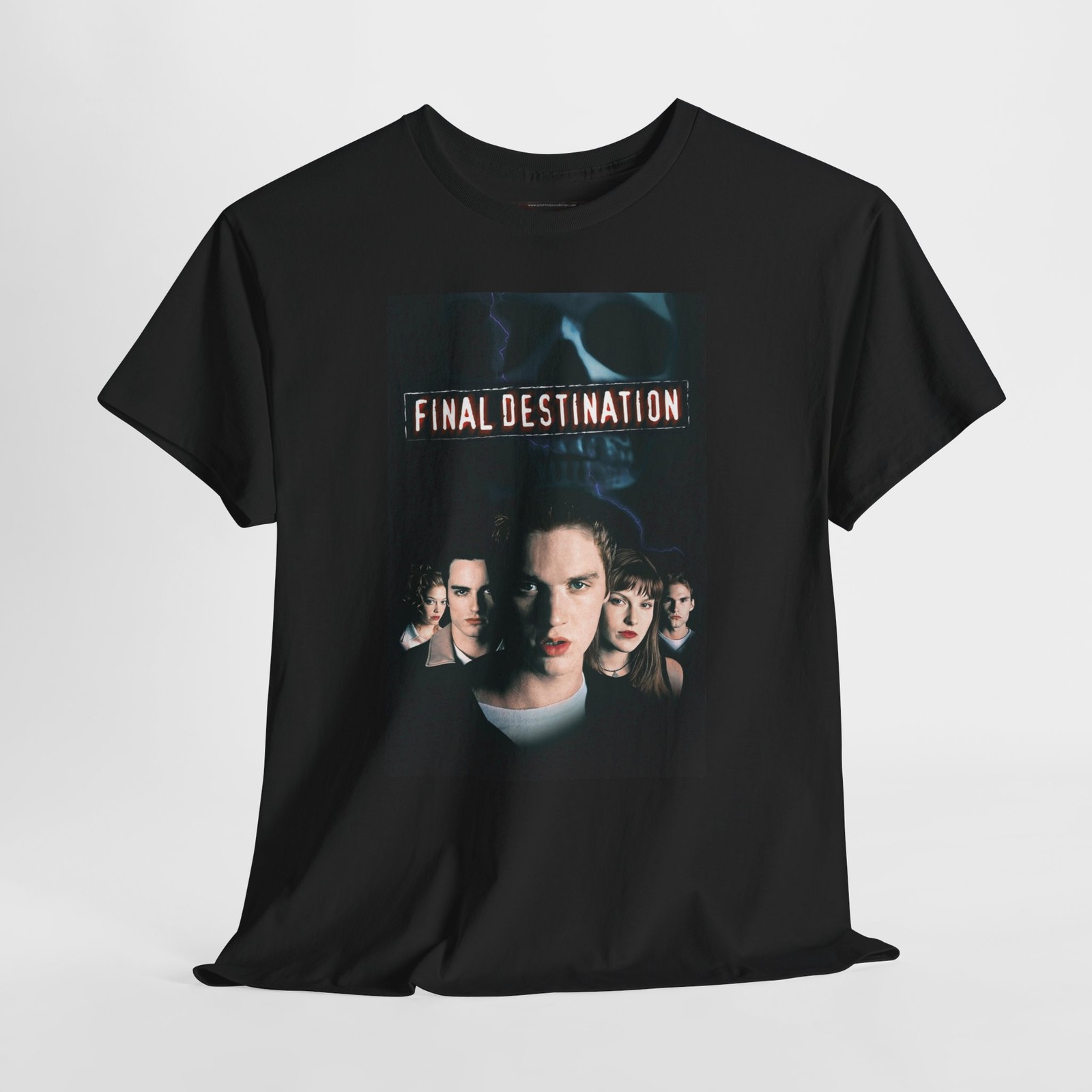 Final Destination 2000 Retro Movie Poster Horror Unisex Graphic T-Shirt gallery