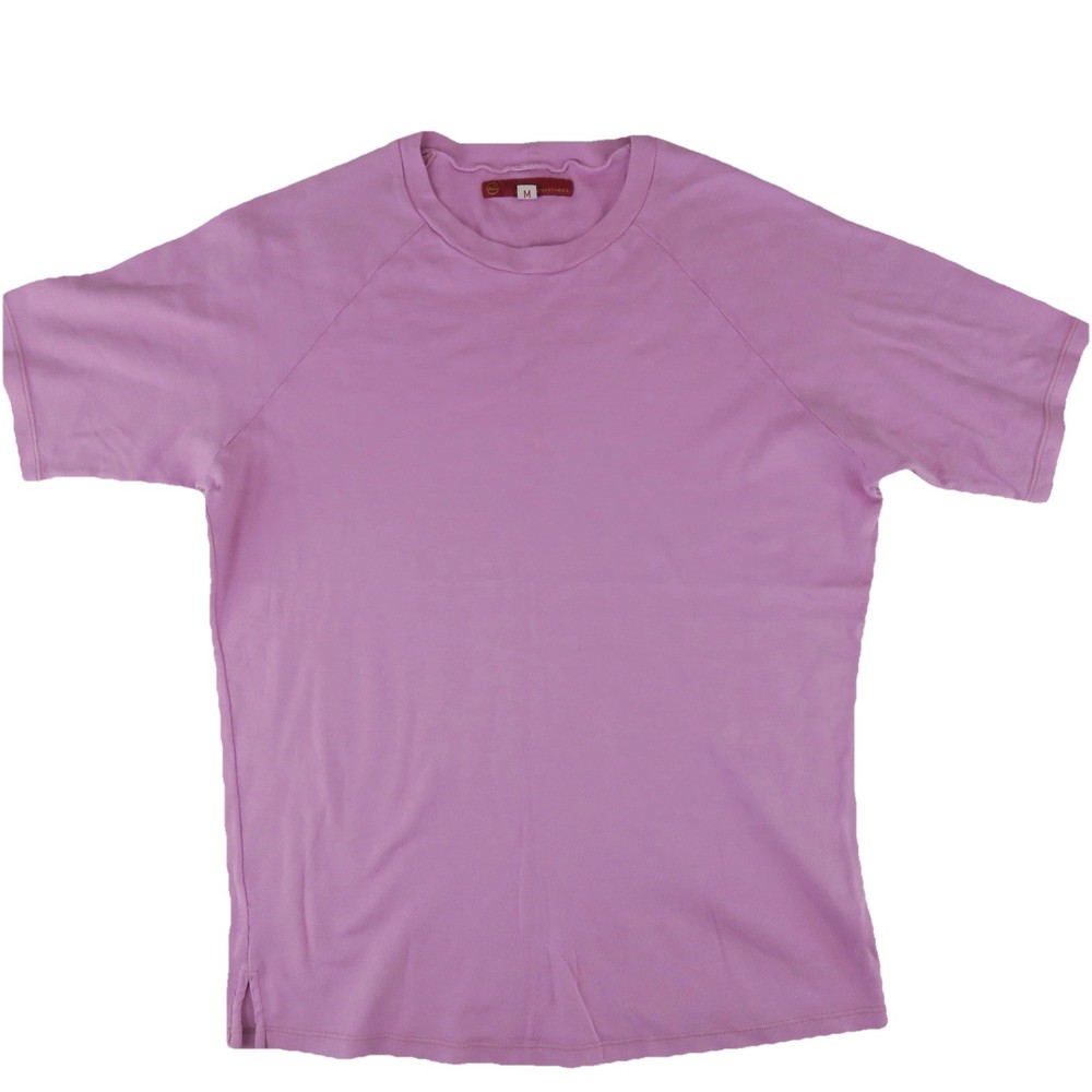 Adriano Goldschmied AG Basic Crew Neck T Shirt Men’s Medium Pink