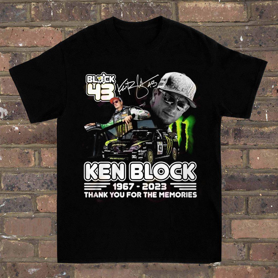 43 Forever Ken Block 1967 - 2023 Thank You For The Memories T-Shirt gallery