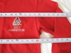 2011 Marine Corps Semper Fidelis Competitor Sponsor Red Shirt Men Sz S (M51)