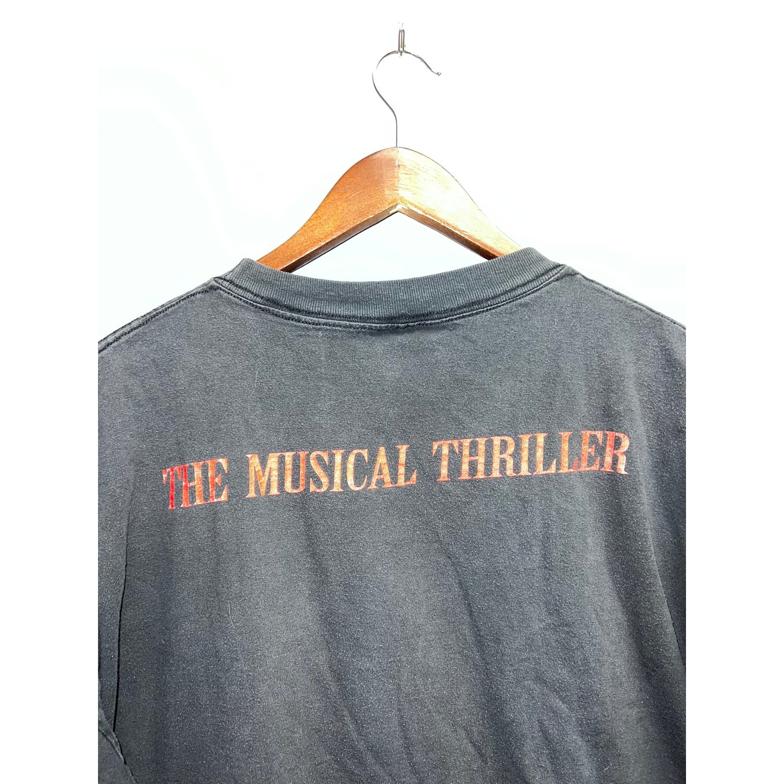 Vintage Jekyll And Hyde Shirt Musical Play Graphic Black Tultex 90s 1990s Tee XL gallery