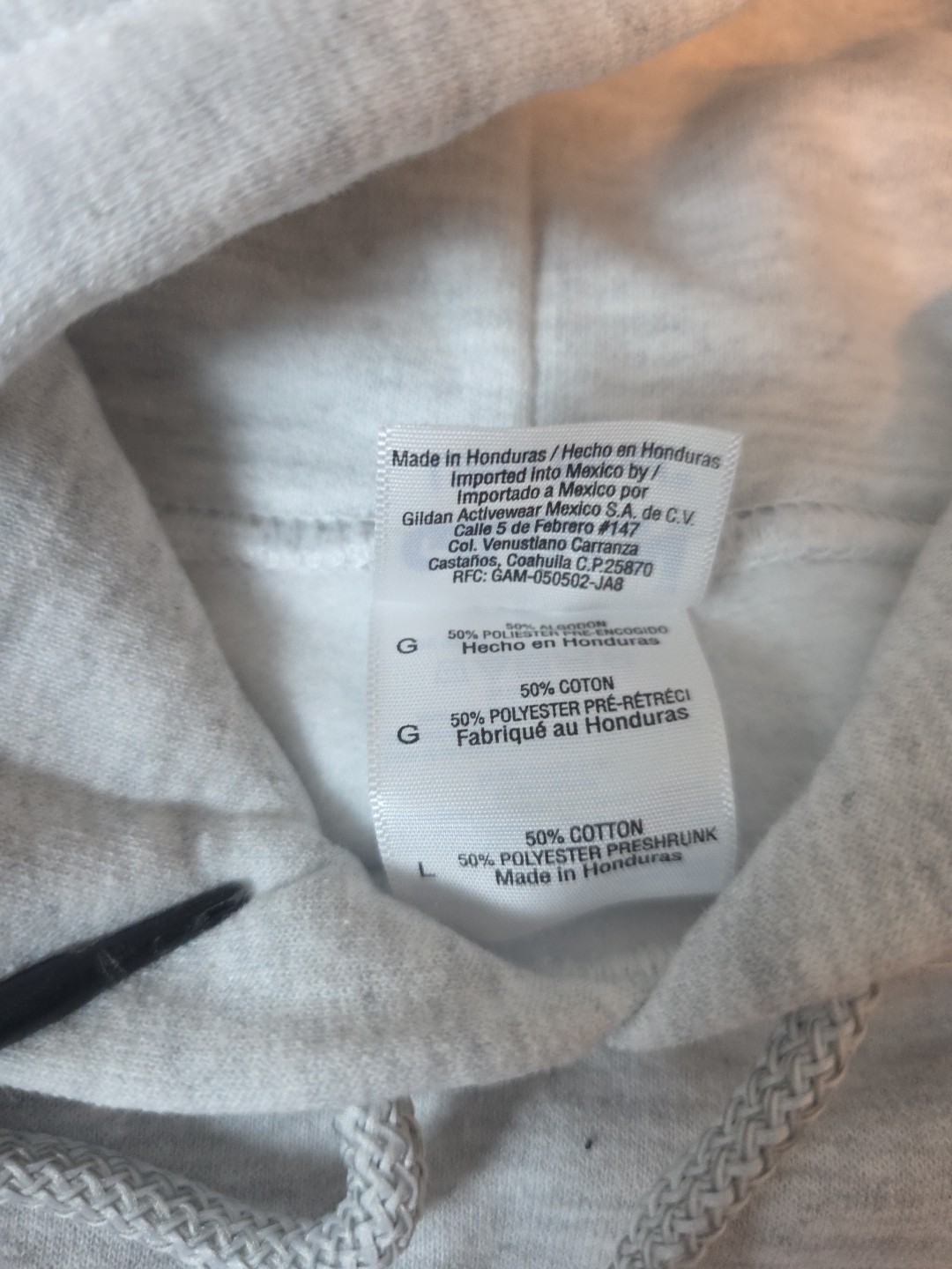 Construction Workers Building America Mens Large Gray Hoodie Front and Back Logo gallery