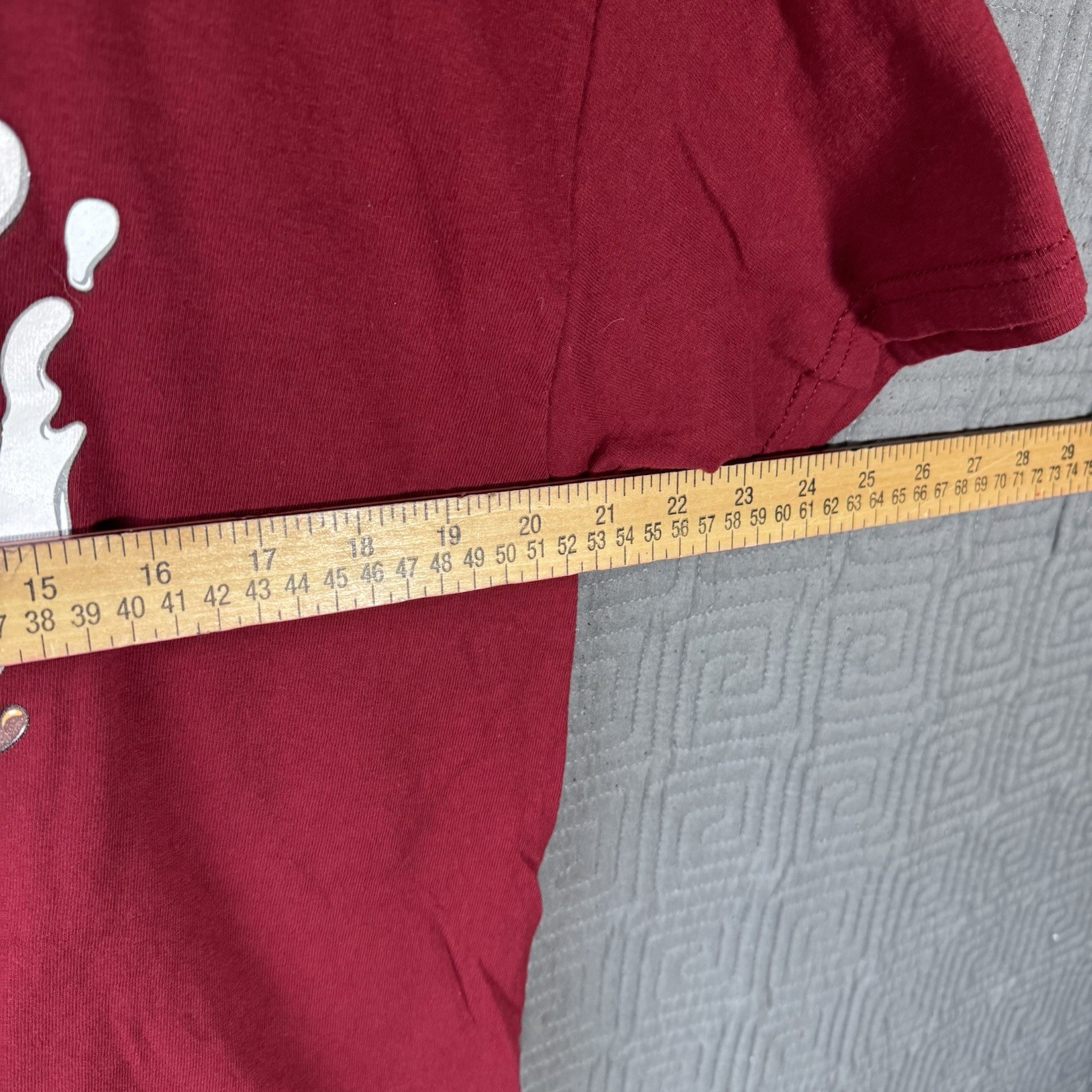 Gildan Heavy Cotton T-Shirt Mens Large Maroon Preston Playz 100% Cotton gallery
