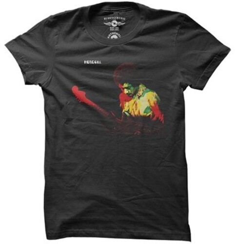 Jimi Hendrix – Jimi Hendrix – Band of Gypsys Album Cover – Heavy Cotton T-Shirt
