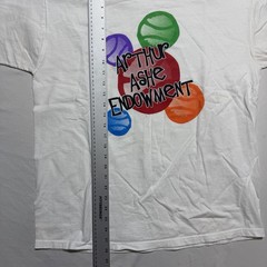 Vintage 90s Arthur Ashe Endowment Tee XL Fruit of the Loom Lofteez