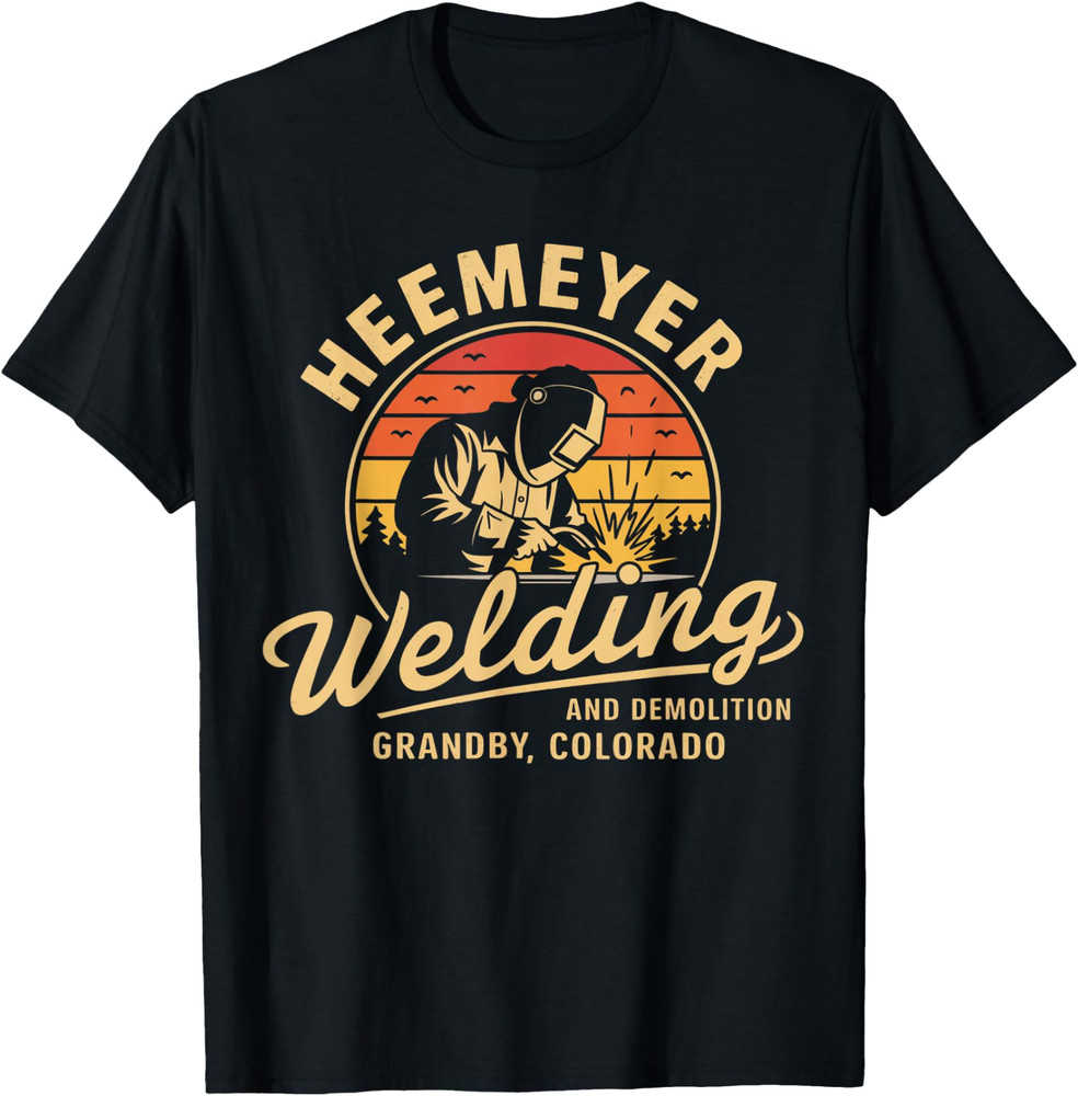 Funny Heemeyer Welding And Demolition Grandby Colorado man T-Shirt