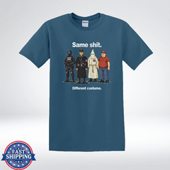 Same Sh*t Different Costume Political Satire Graphic T-Shirt