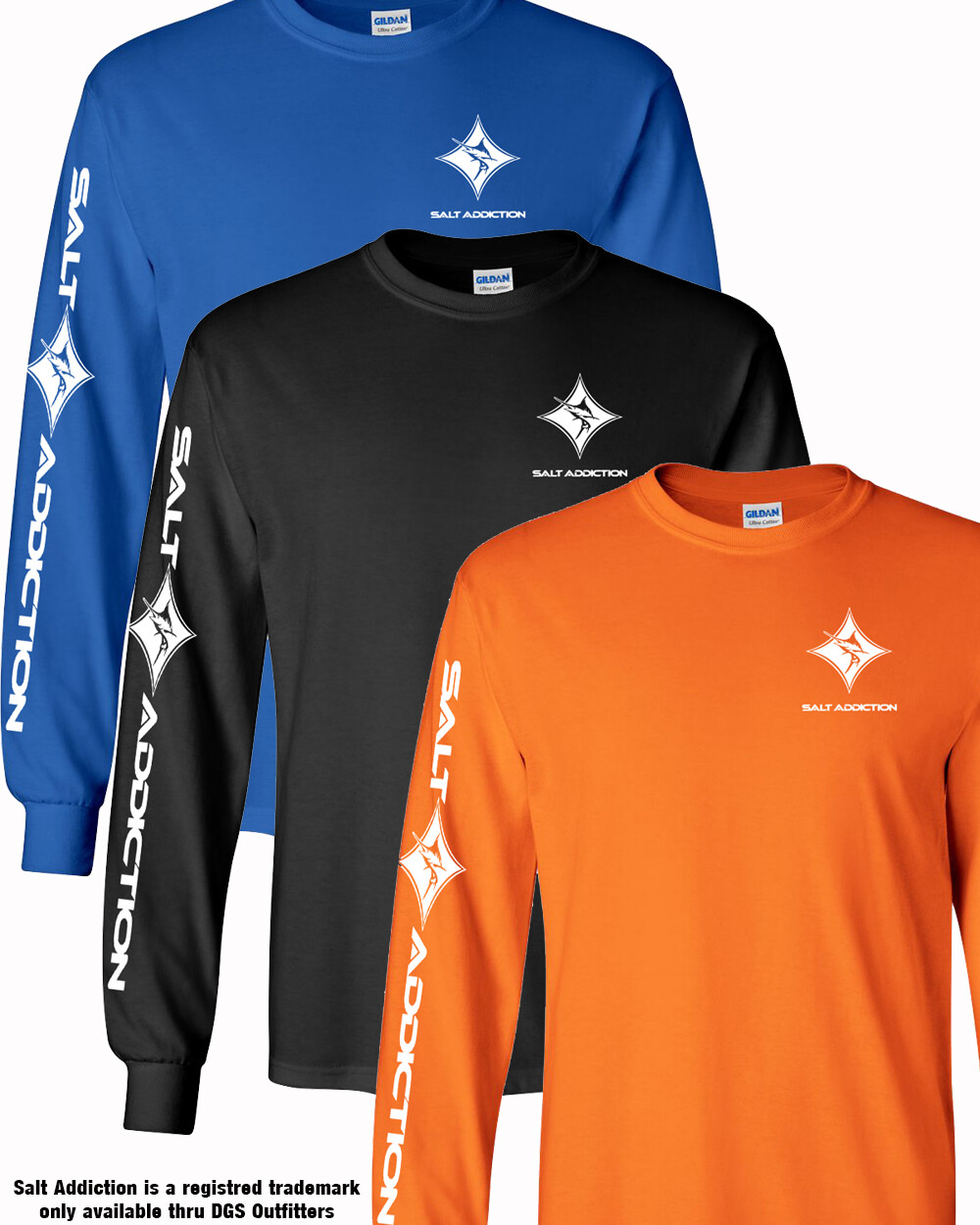 Salt Addiction t shirt saltwater fishing apparel life Marlin ocean performance gallery