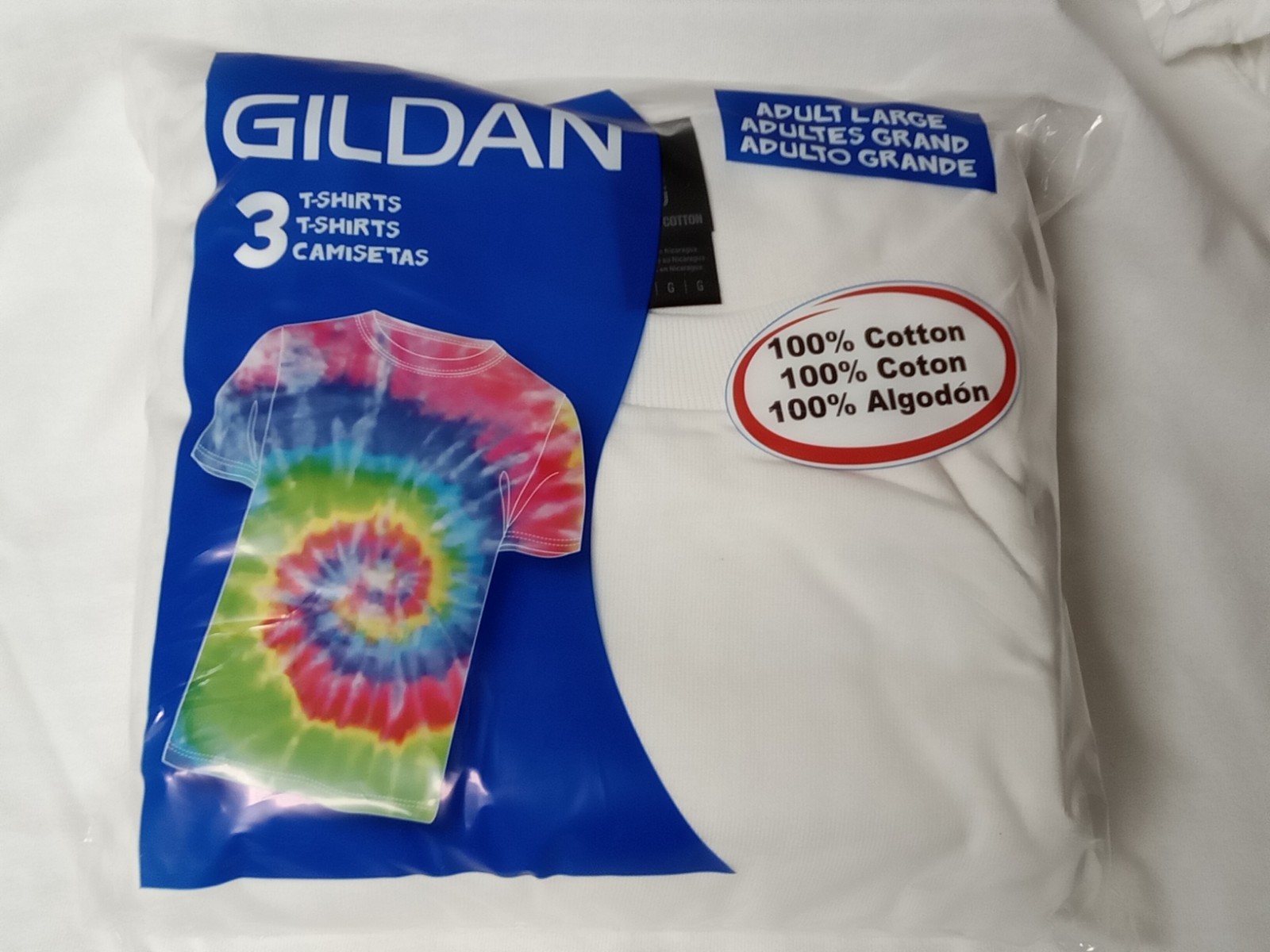 6 Pack Of Gildan G5000 White Adult Heavy Cotton Tee 100% Cotton Select Size gallery
