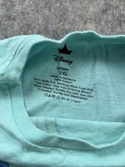Disney Belle And Aladdin Magic Carpet Genie Teal Green T Shirt Jasmine Abu 2XL