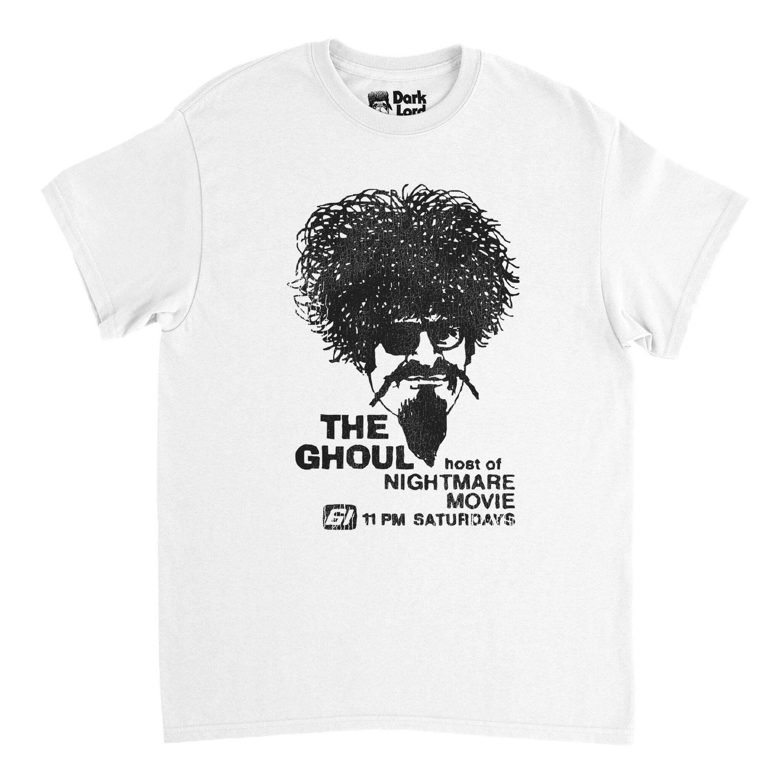 The Ghoul Horror Host of Nightmare Movie Cleveland 61 TV T-Shirt gallery