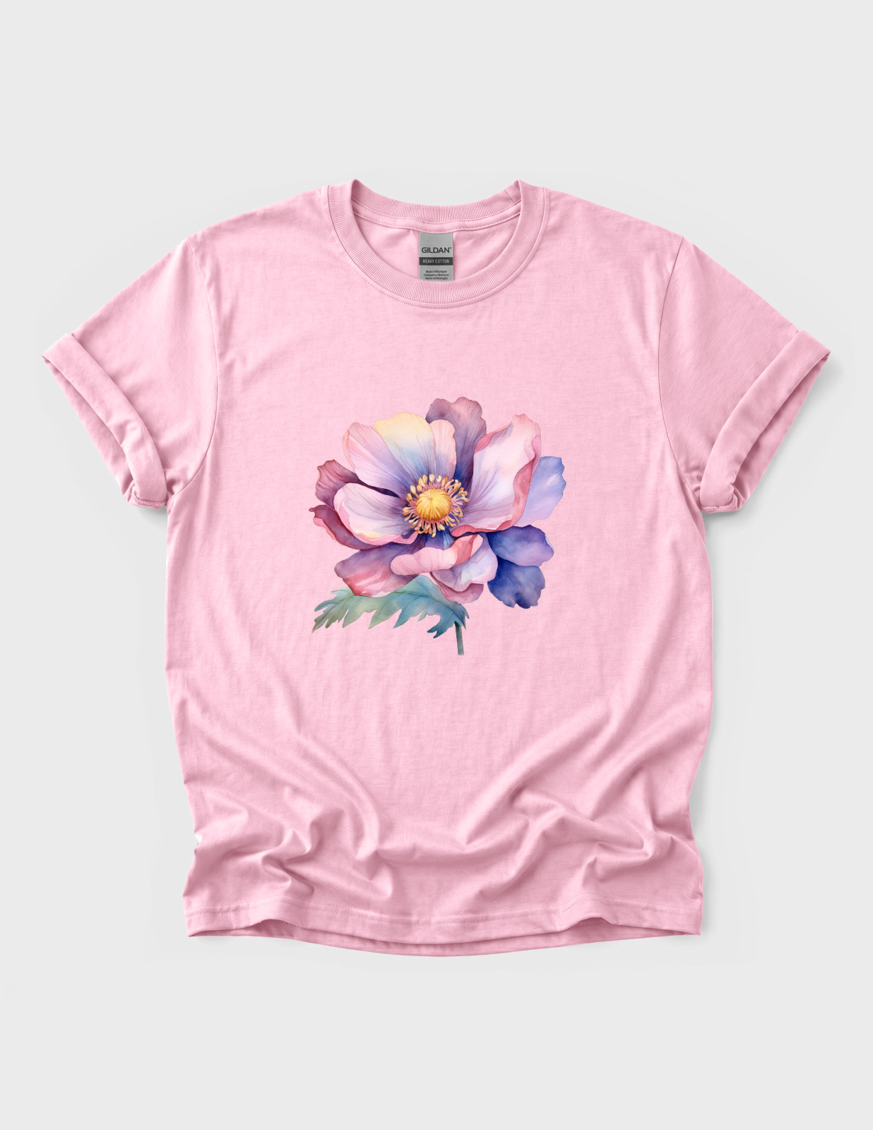 Watercolor Flower Graphic Tee Adult Botanical Floral Nature Tshirt Art Boho Gift gallery