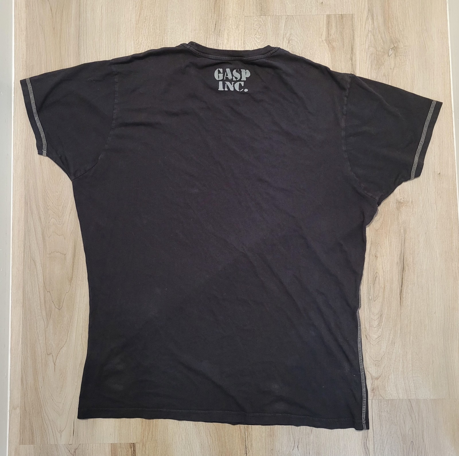 Gasp Inc Utility Shirt Black XXL T-shirt Bodybuilder Hardcore Bodybuilding gallery