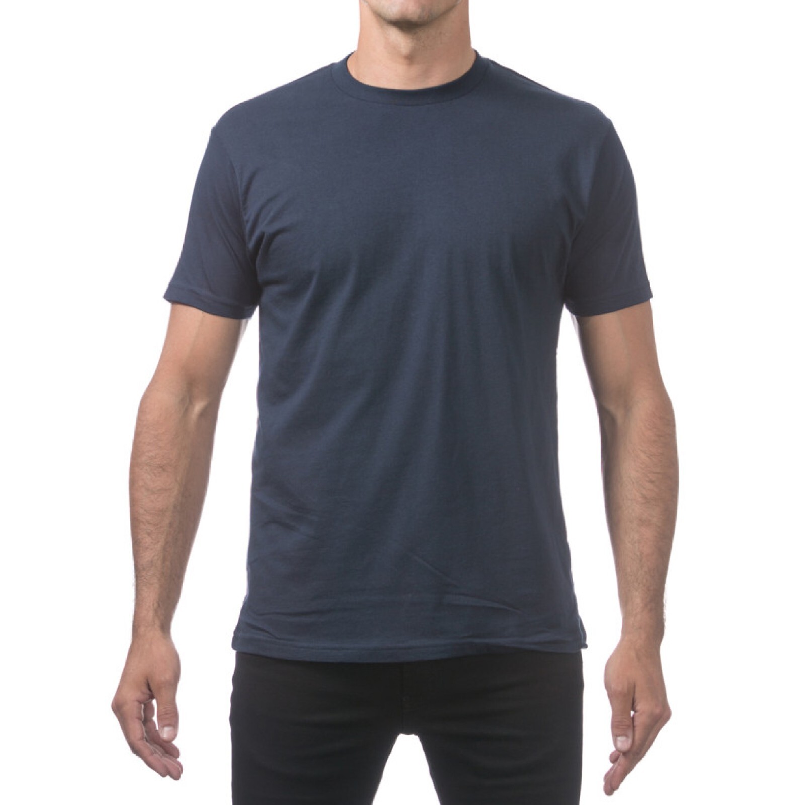3 PACK PROCLUB MENS COMFORT SHORT SLEEVE T SHIRTS PRO CLUB CASUAL COTTON T SHIRT gallery