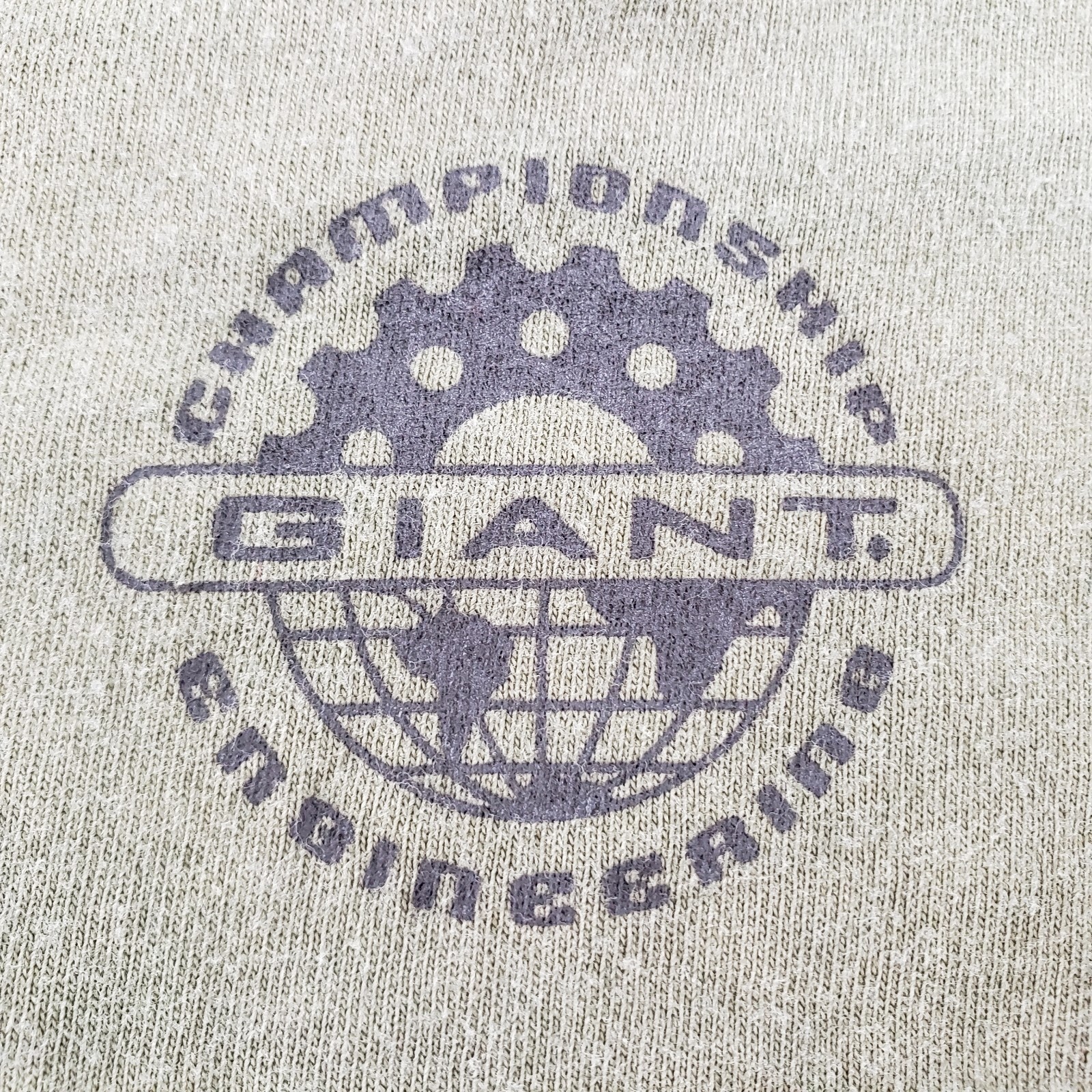 Giant Championship Engineering Vintage 90s T Shirt Canada Men L Single Stitch gallery