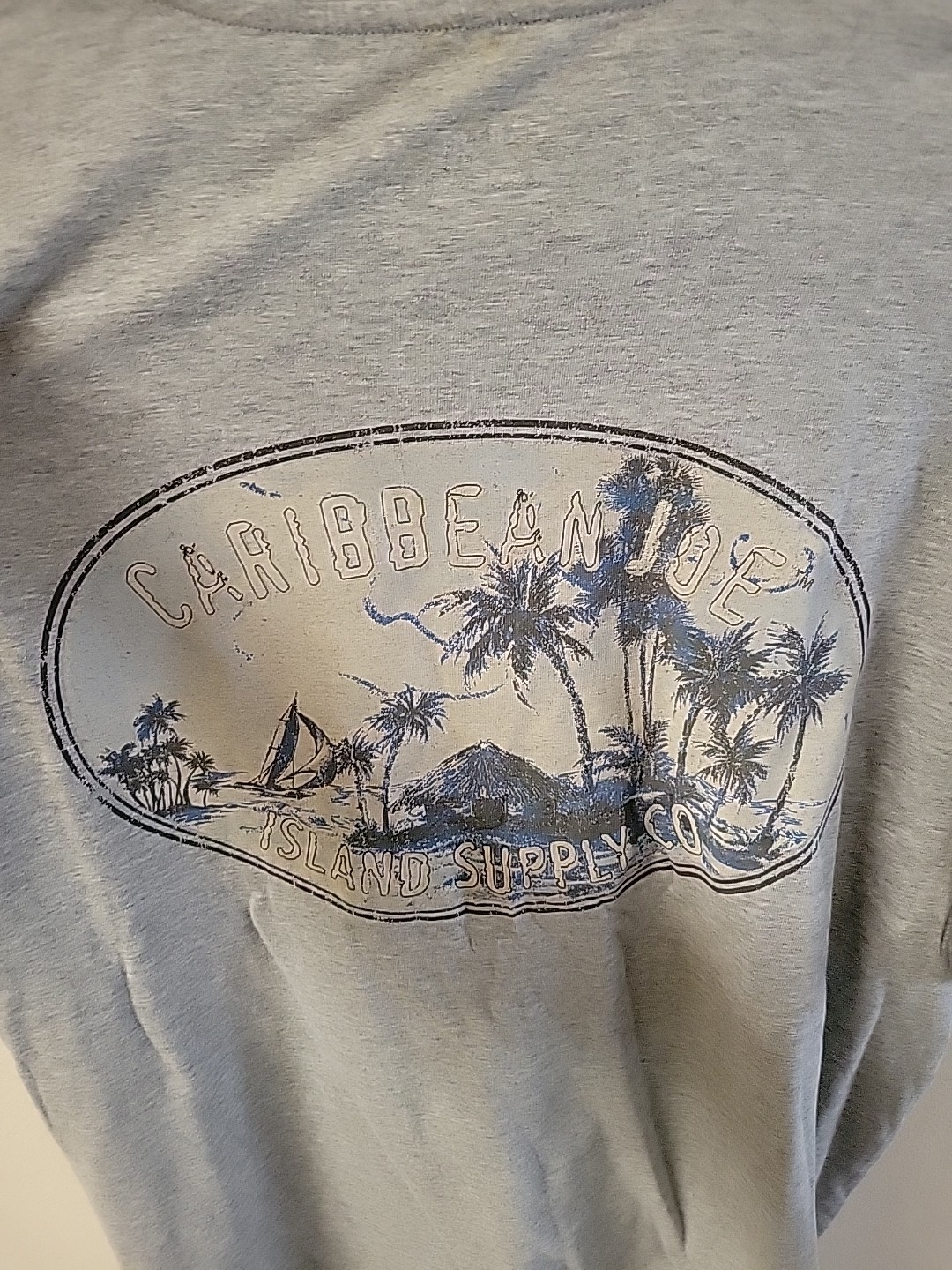 Caribbean Joe Island Supply T Shirt NWT Size Large Beach Logo gallery