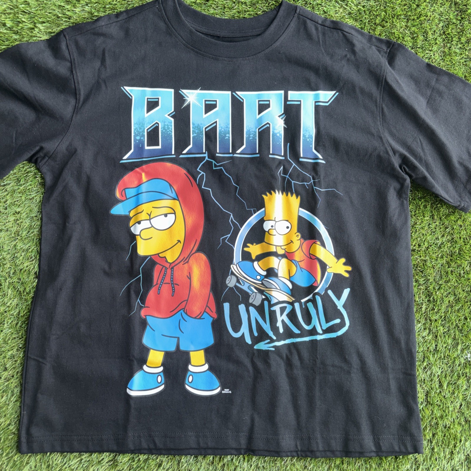 Bart Simpson Shirt Mens Large Black New!! gallery