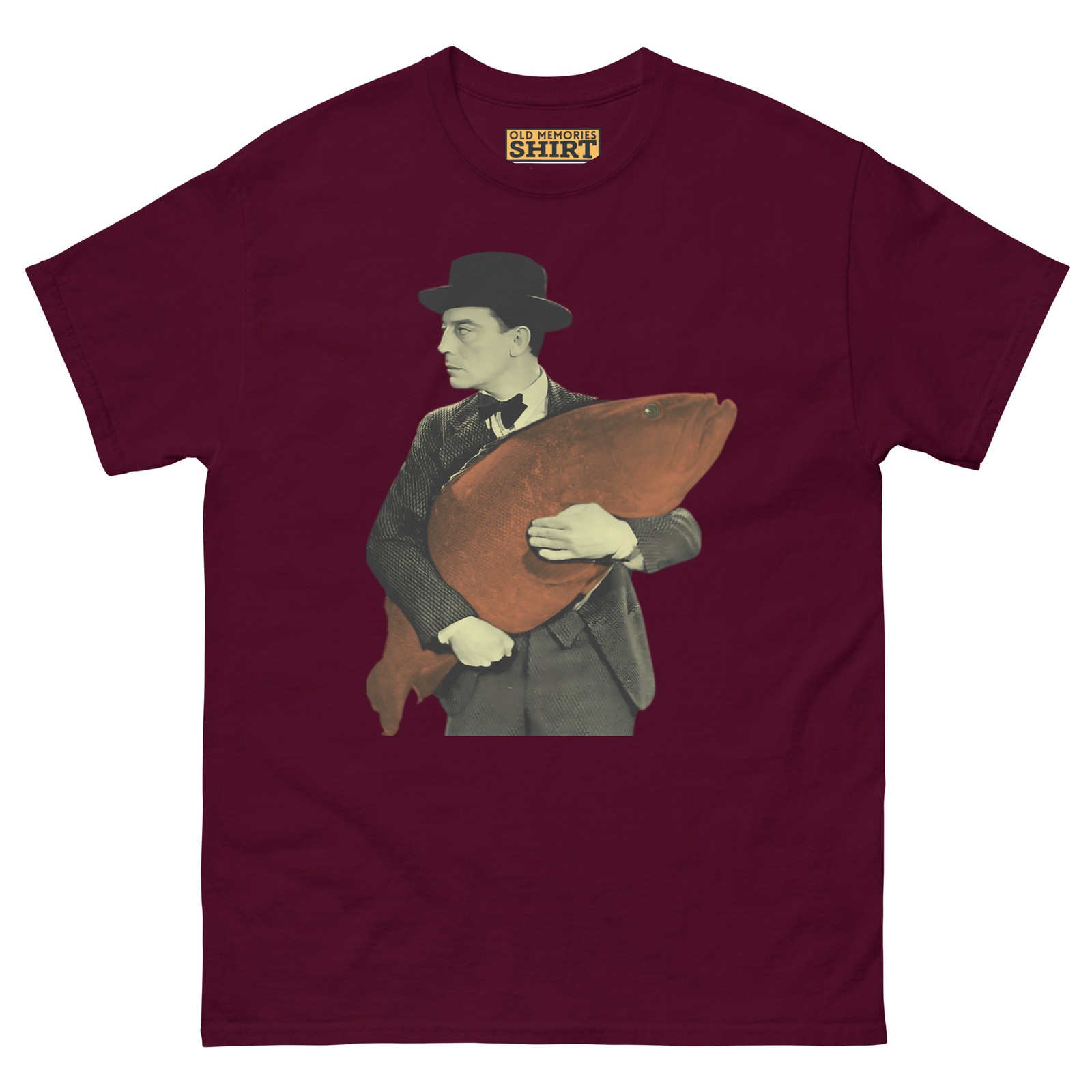 Buster Keaton T-Shirt | Retro Comedy Graphic Tee gallery