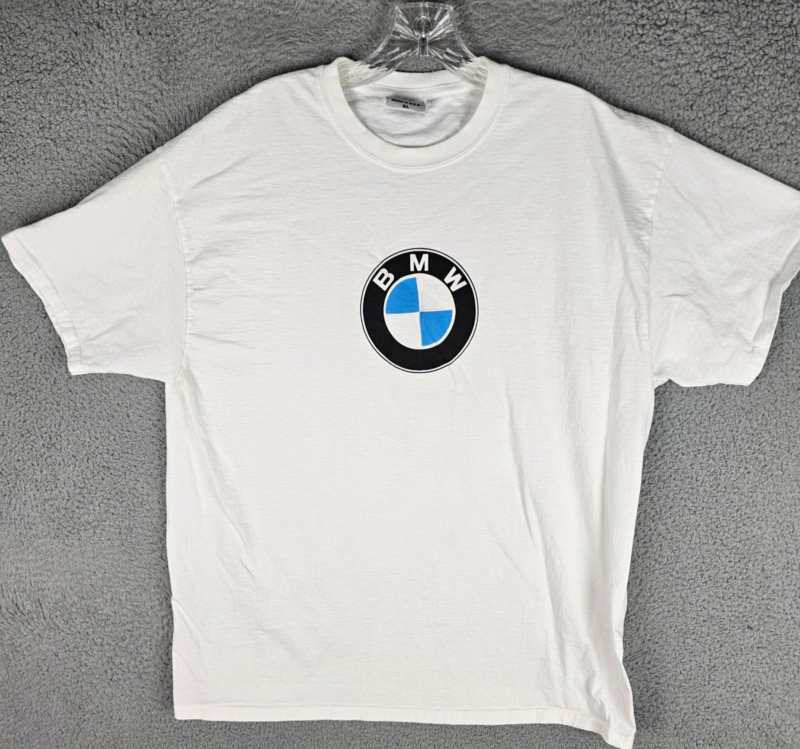 BMW Lifestyle Tee Shirt Mens XL Graphic Logo Regular Crew Neck Pullover Y2K USA