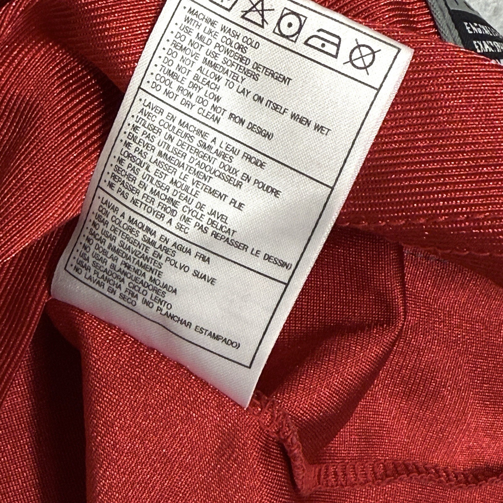 Vintage Nike Shirt Mens Large Shiny Dazzle Warm Up Jersey Team Sports Y2K Red gallery