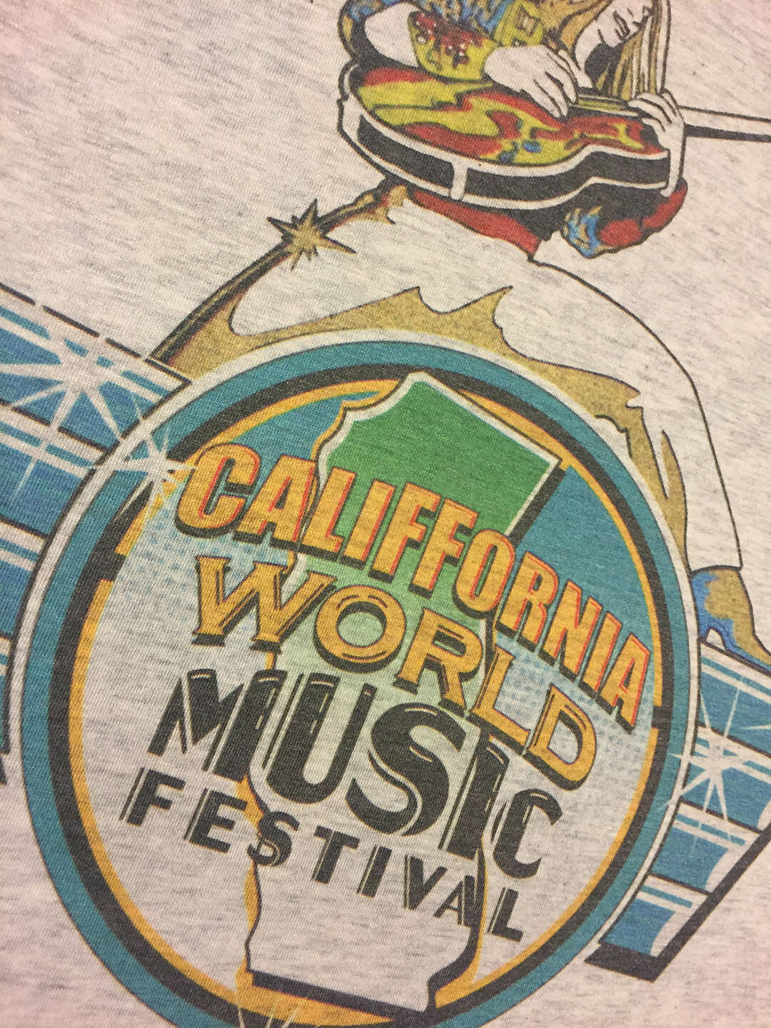 California Jam World Music Festival 1979 Vintage Concert Tour Jersey Aerosmith gallery