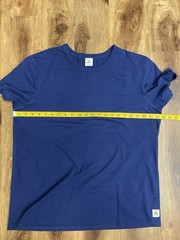 Reigning Champ Midweight Jersey Shirt Mens XL Light Blue Jersey Cotton Fabric