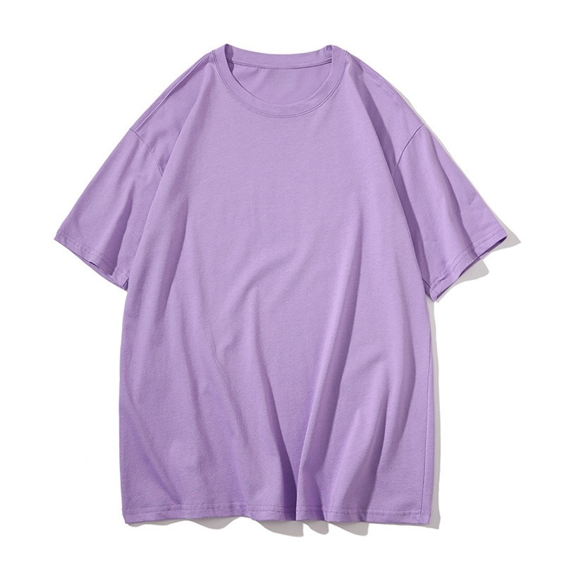 New Universal Men's Polyester Fiber Plain Crew Neck Short Sleeves T-Shirt M-3XL gallery