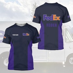 Personalized FedEx Shirt Classic All Over Frinted Full Size S_5XL, FedEx Gift