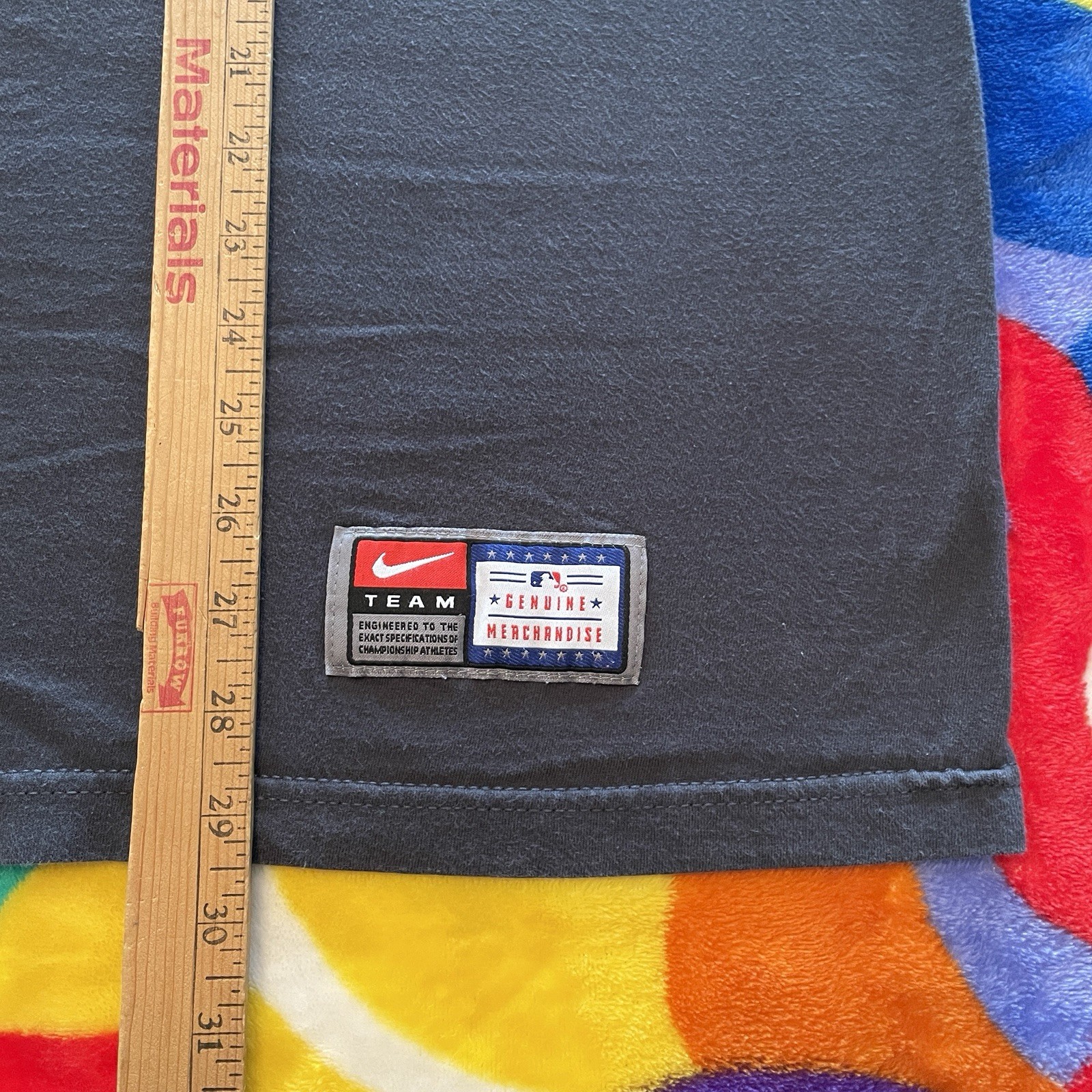 Nike Cincinnati Reds T-Shirt Men’s 2XL MLB Baseball Team C Logo Sportswear Gray gallery