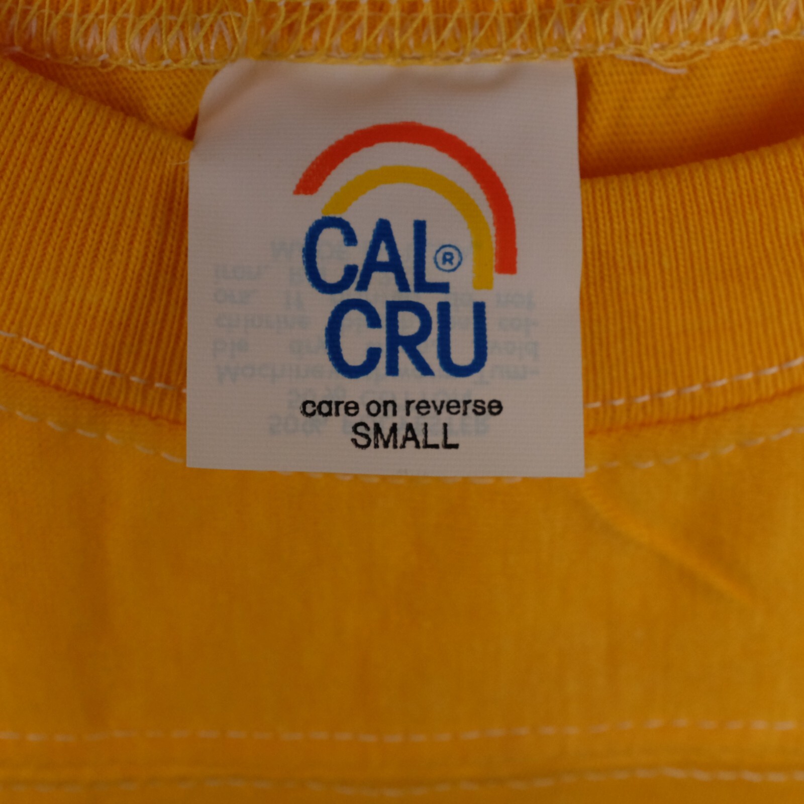 Vintage Cal Cru Lot of 2 Adult Small Gold Short Sleeve T-shirts gallery