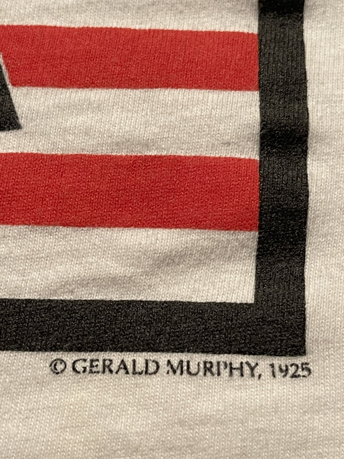 Vintage 20s 30s 90s Gerald Sara Murphy Villa America Tshirt Size Medium Art Tee gallery