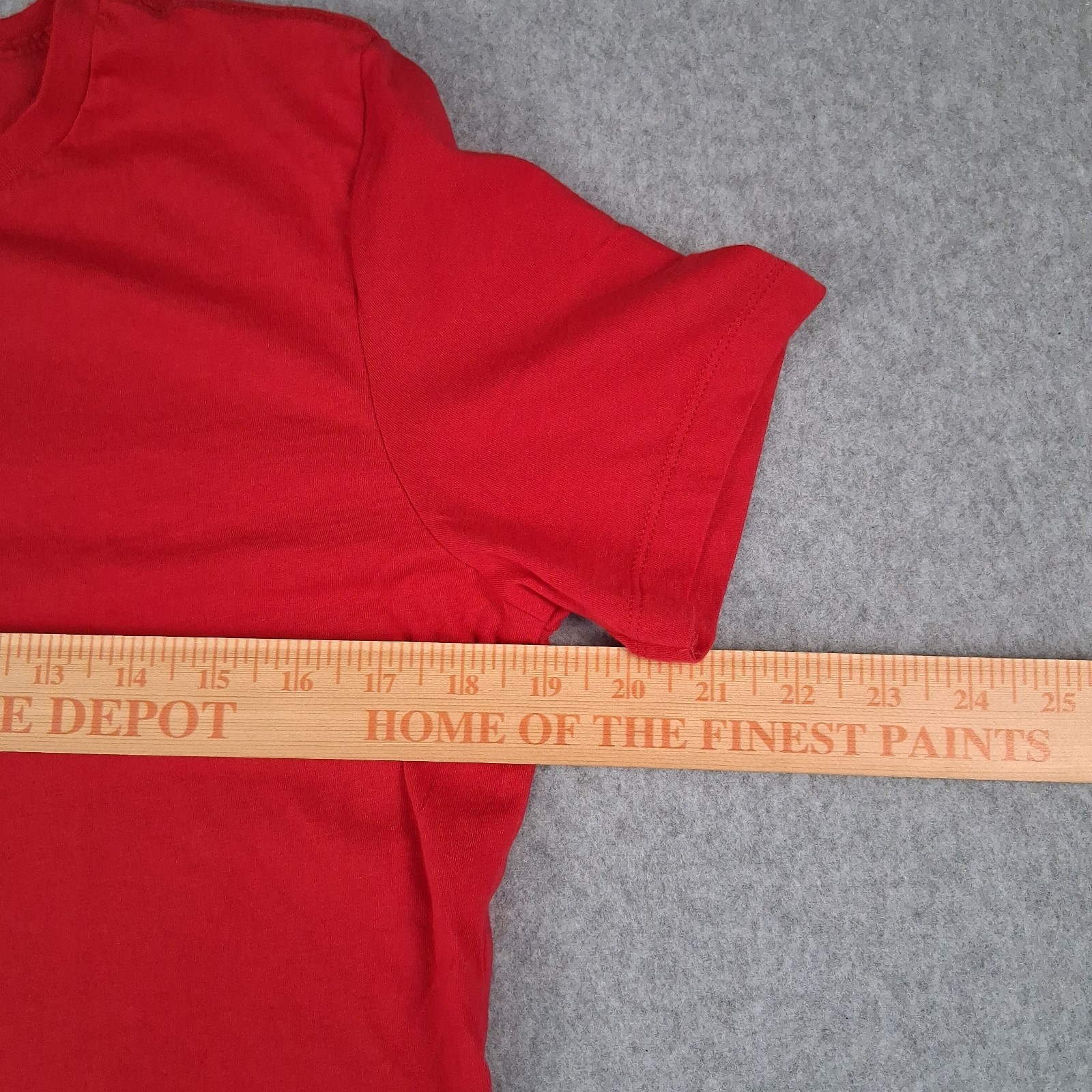 Lot of 6 Bella Canvas Men’s M. Red 100% Cotton Crew Neck Short Sleeve T-Shirt gallery