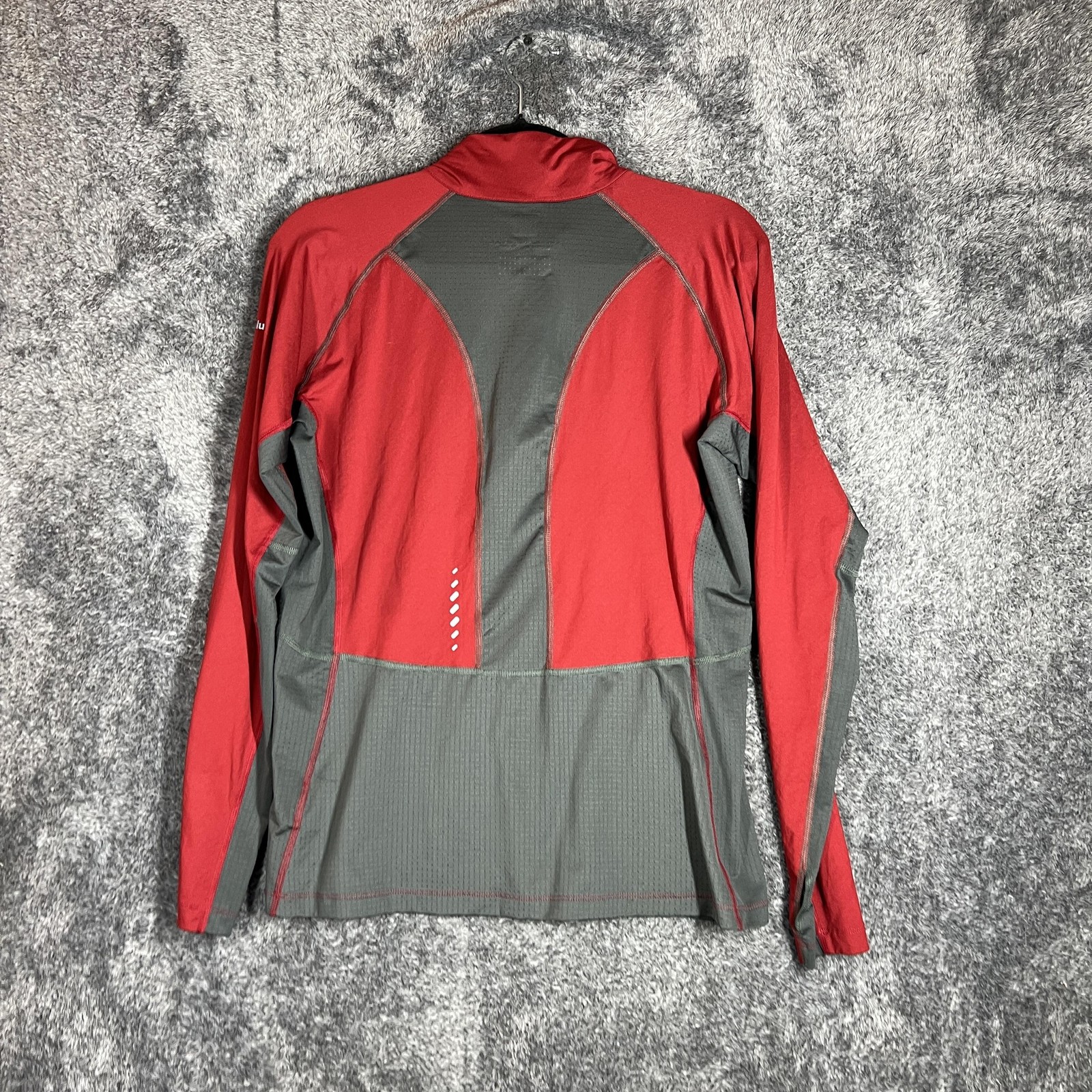 Columbia Sweatshirt Mens L Red 1/4 Zip Omni-Freeze Lightweight Pullover gallery