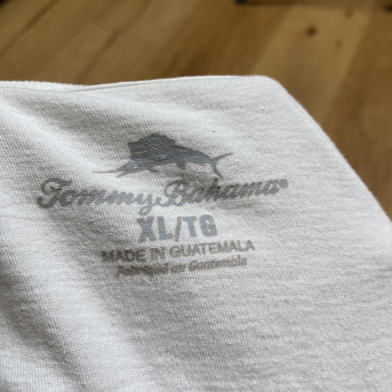 Tommy Bahama "Bromingos" White T-Shirt Mens Preppy Size Xl See Description gallery