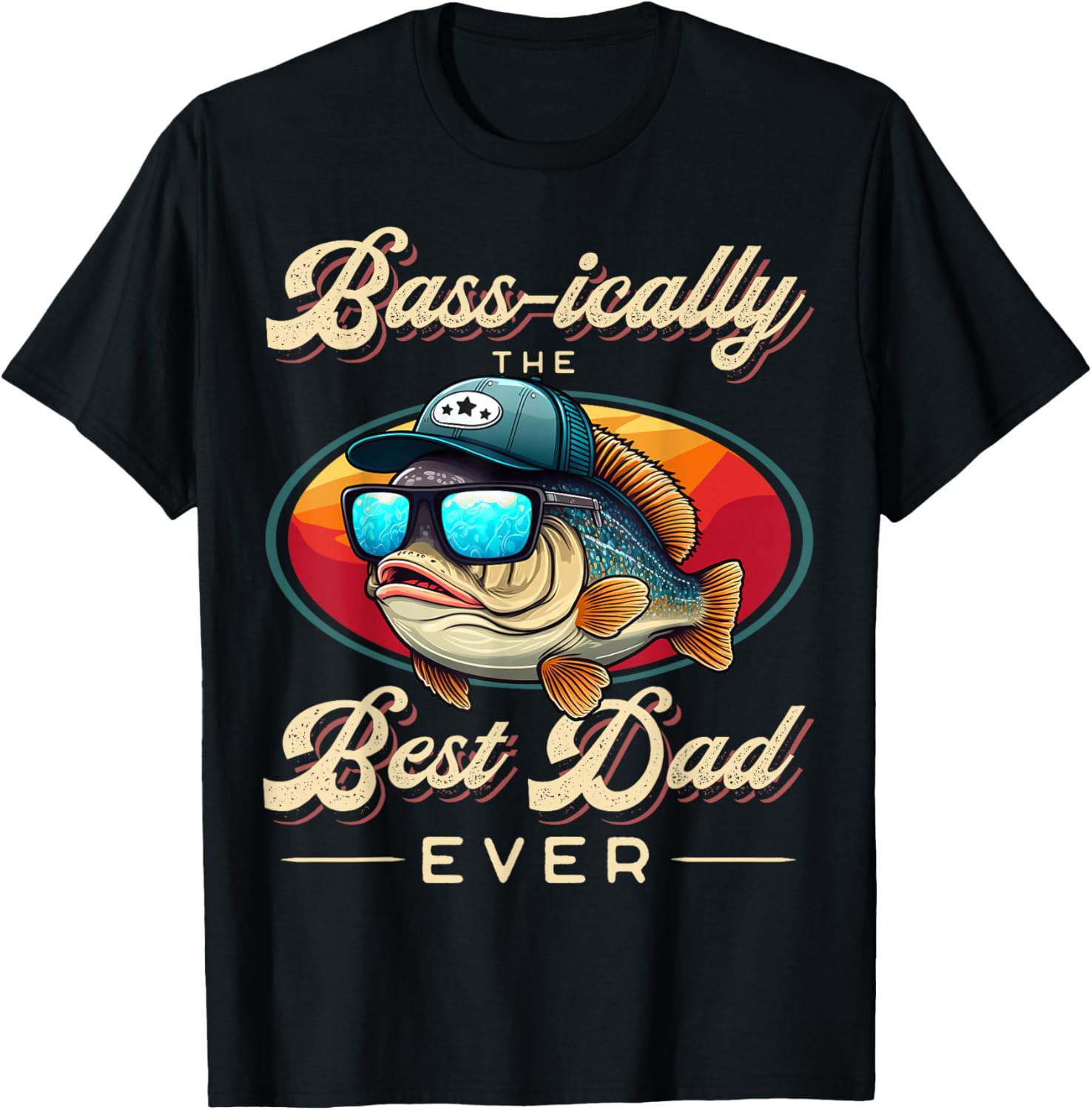 Funny Fishing Father's Day - Dad Fisherman Birthday Graphic T Shirt gallery