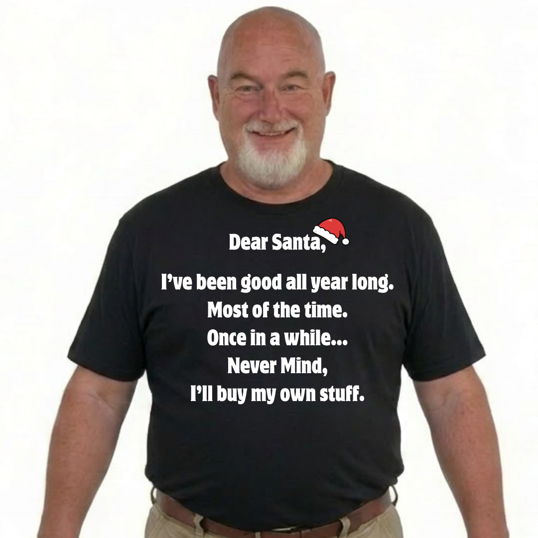 Kev’s Cruising Shirt – 100% Cotton – Multi Colours – Dear Santa, I’ve been good