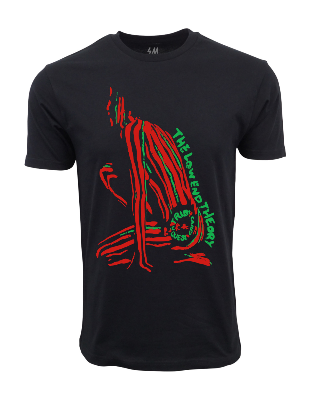 1991 TRIBE CALLED QUEST ‘LOW END THEORY’ GRAPHIC BLACK T-SHIRT