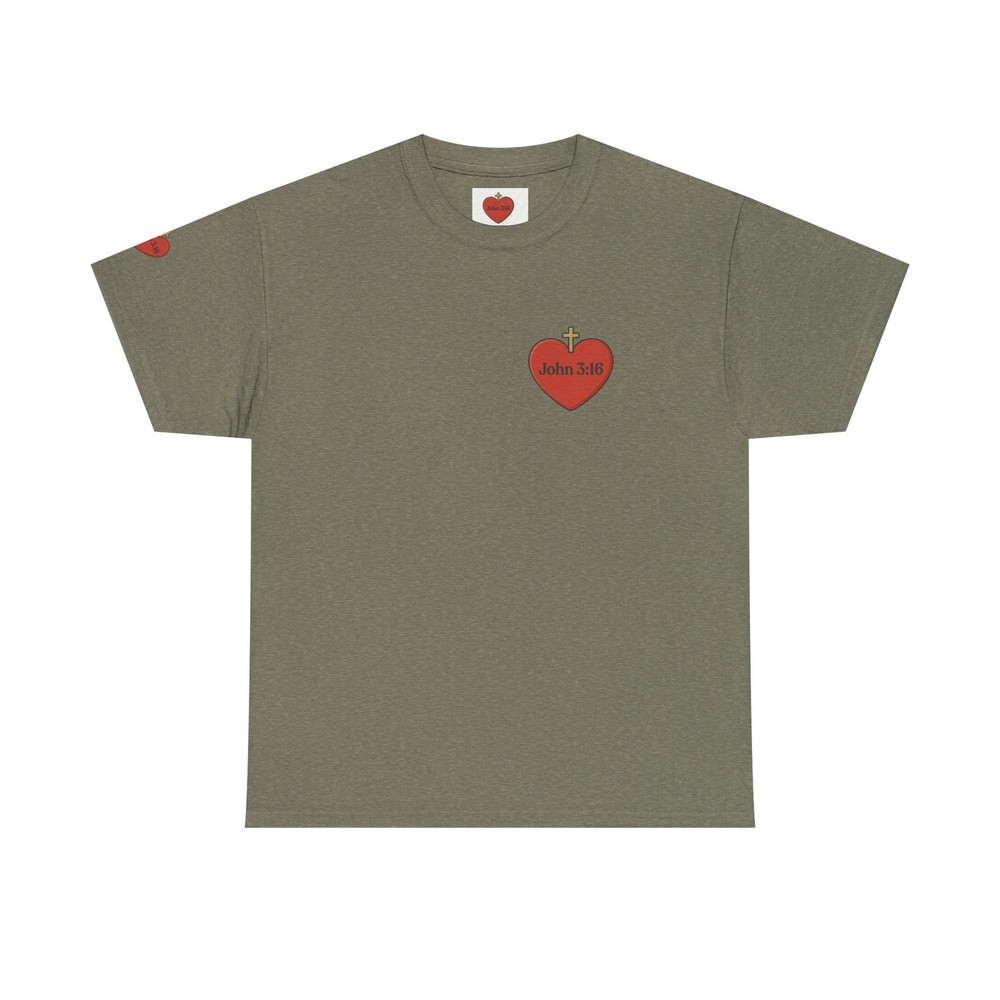 Heart with Cross Tee Shirt