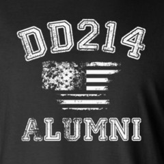 DD214 Alumni US Flag Military Long Sleeve T-Shirt Army Marines Navy Veteran USA