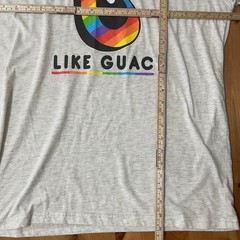 Mad Engine Extra Like Guac Avocado Rainbow Foodie Humor LGBTQ+ T Shirt Mens XL