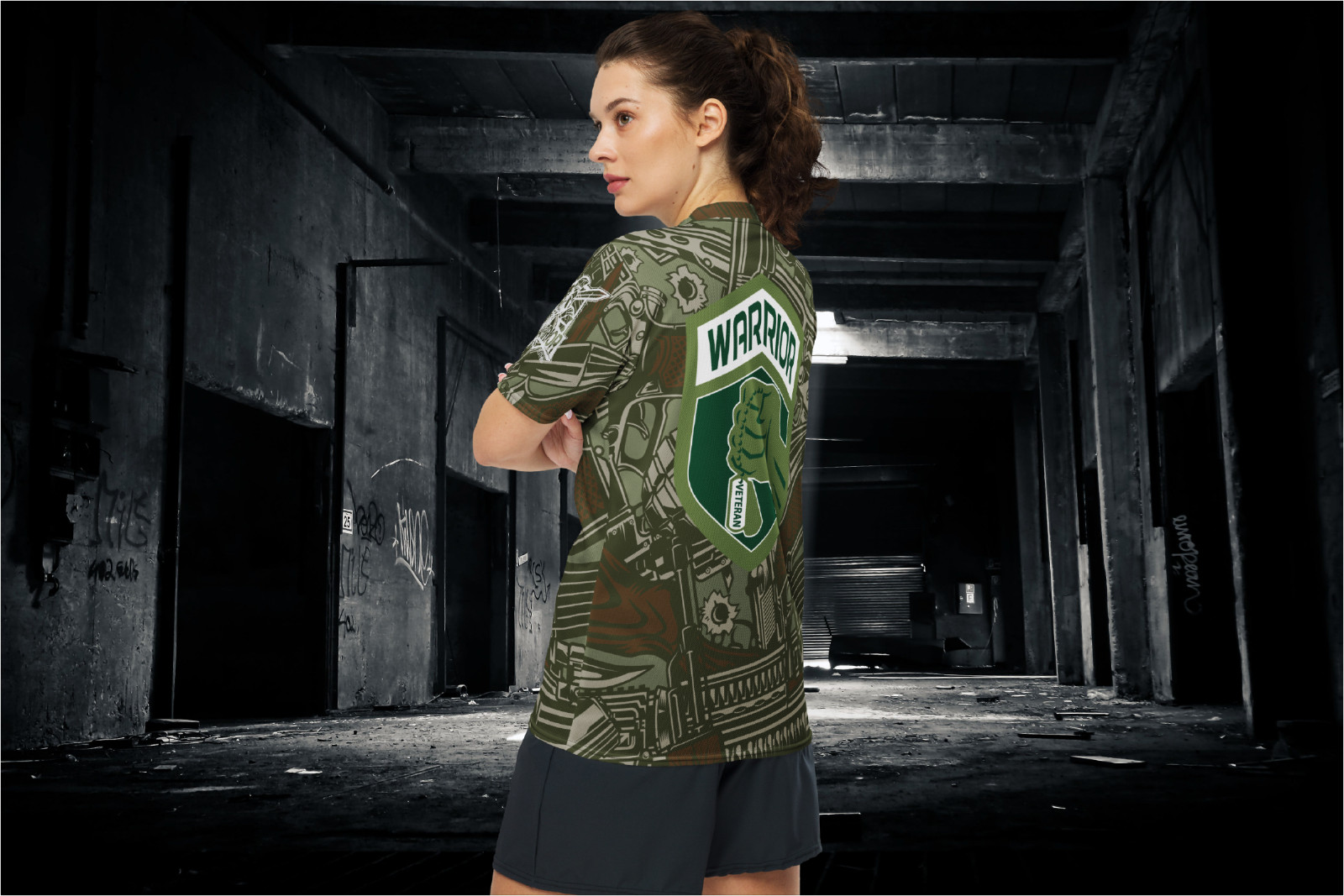 Warrior Recycled unisex sports jersey gallery