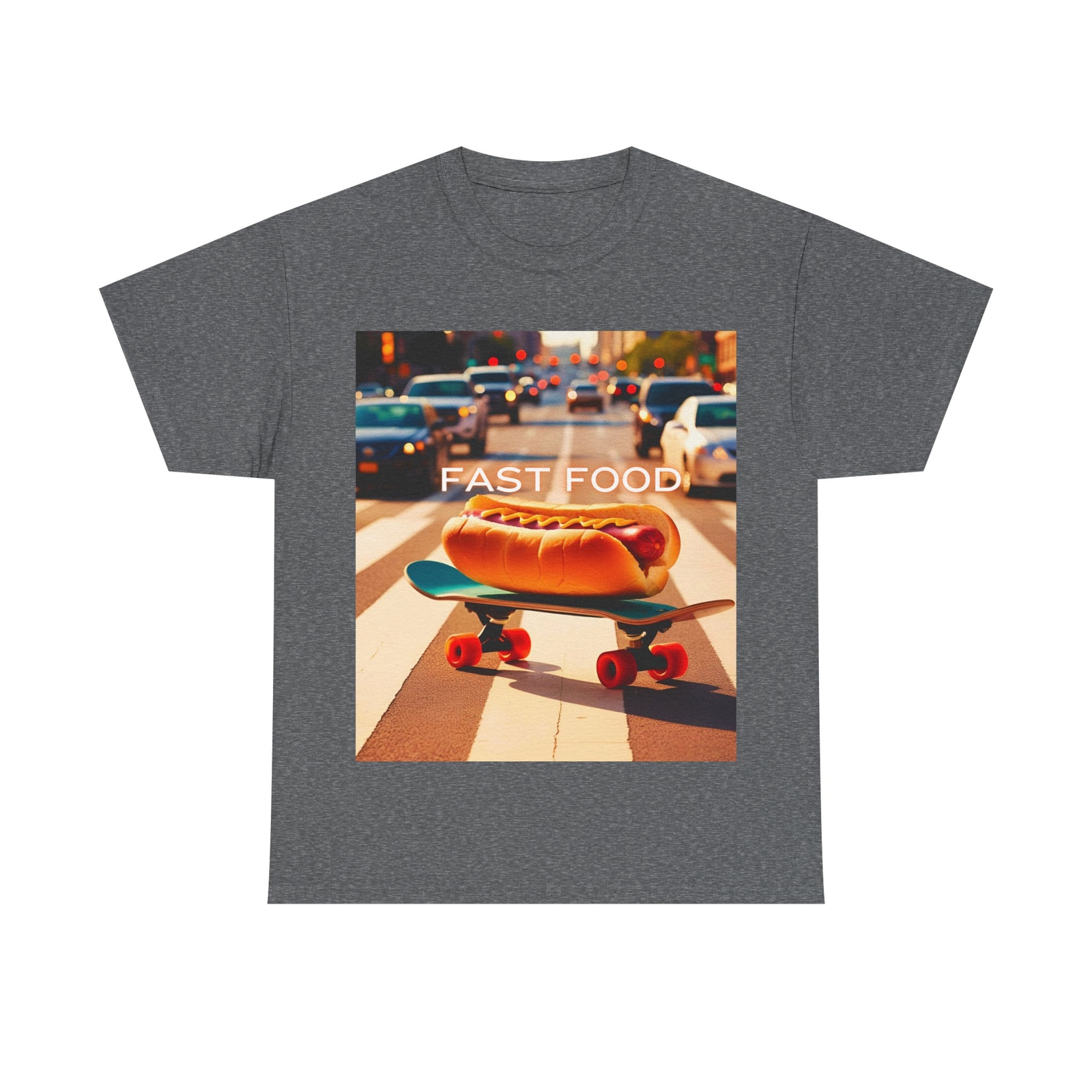 Fast Food Pop Life Streetwear Fun Tee - Gift for Friends, Good Times, Unisex gallery