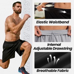 BALENNZ Athletic Large, 5 Pack Black, Navy, Dark Grey, Light Grey