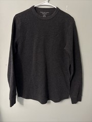 Gray American Eagle Super Soft Standard Fit Thermal Size Small