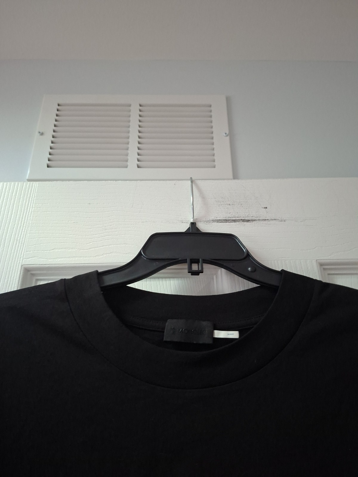 Moncler Logo Embellished T-ShirtIn Black XXL gallery