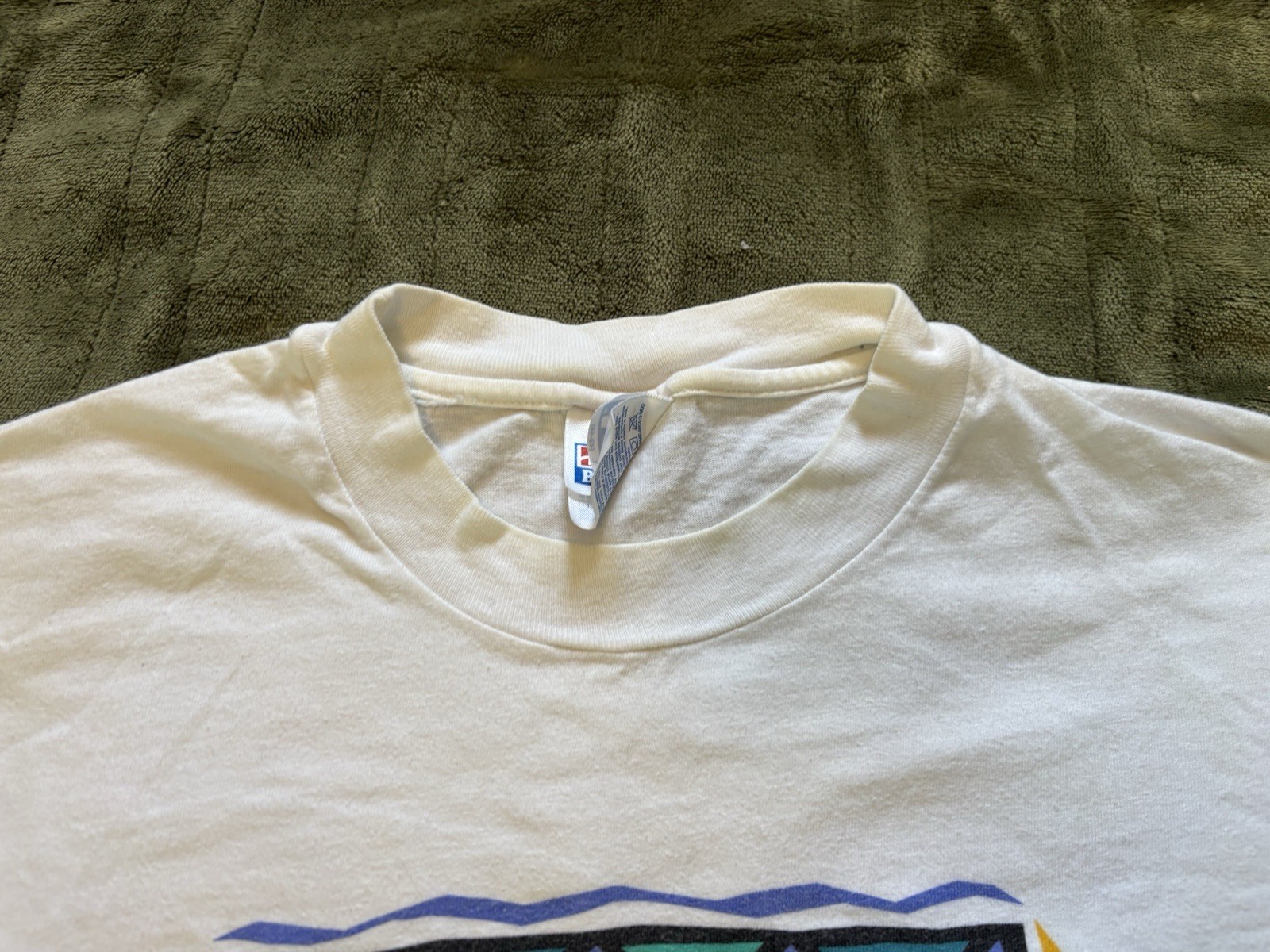 Vintage Sedona Arizona Shirt Mens Large White Cactus Art Tee Tommy’s 1995 gallery