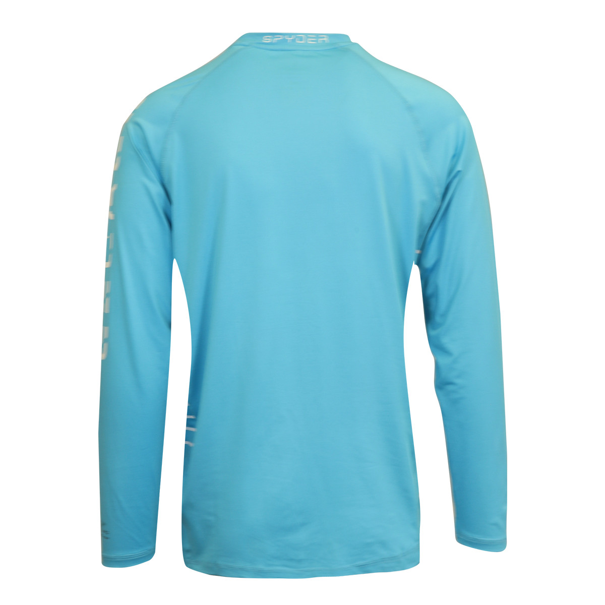 Spyder Men's T-Shirt Aqua Blue UPF30+ Rash Guard L/S (S01A) gallery