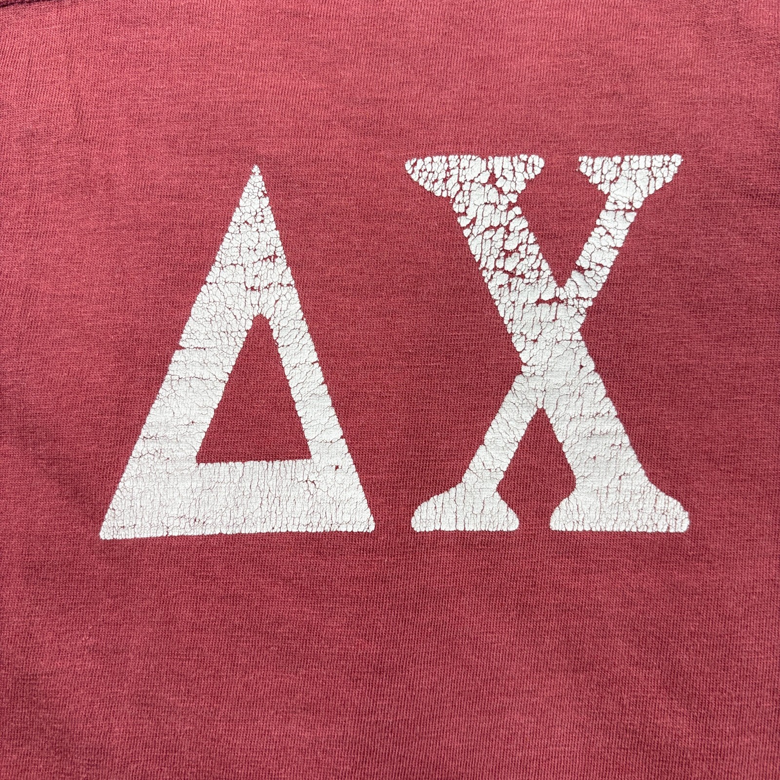 Vintage Russell Athletic Shirt Mens Large Red Delta Chi Feoatcbroaga Fraternity gallery