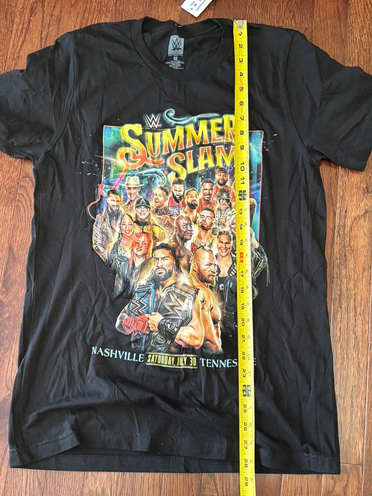 WWE Summerslam 2022 Nashville TN Roman T-Shirt Medium NWT gallery