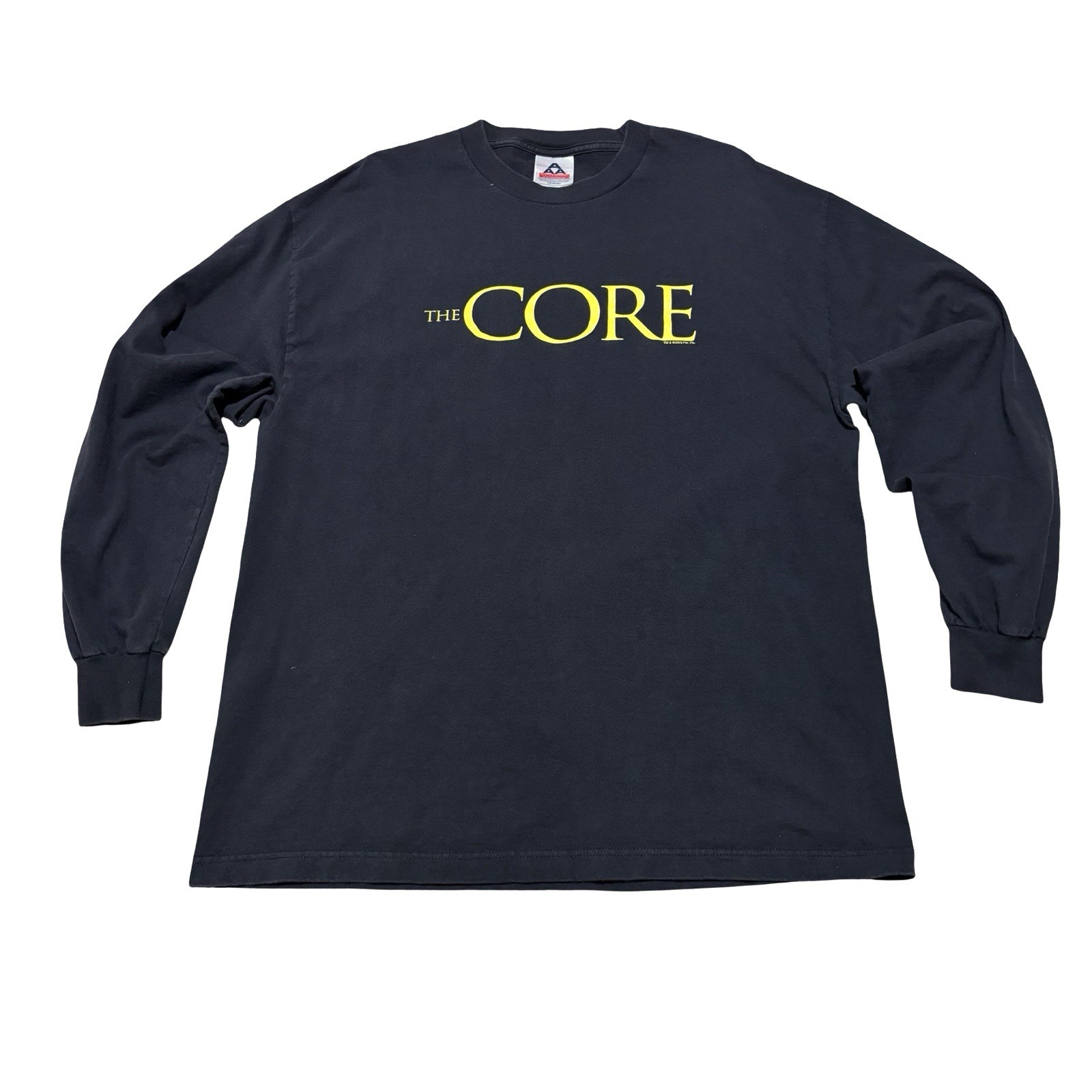 Vintage 2003 The Core Movie Promo Long Sleeve Shirt Rare Sci-fi Sz XL 22.5 x 30 gallery